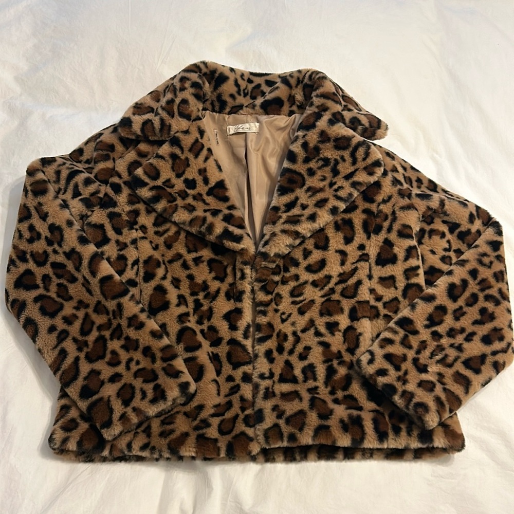 Women’s Faux Fur Cropped jacket